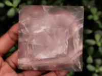 Polished Rose Quartz Pyramids x 4 From Ambatondrazaka, Madagascar