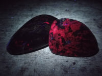 Polished Ruby Corundum In Chrome Verdite Free Forms x 12 From Zimbabwe - Toprock Gemstones and Minerals 