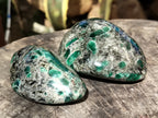 Polished Emerald Mica In Matrix Free Forms x 6 From Mutoko, Zimbabwe - Toprock Gemstones and Minerals 