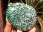 Polished Emerald Mica In Matrix Free Forms x 6 From Mutoko, Zimbabwe - Toprock Gemstones and Minerals 
