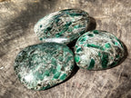 Polished Emerald Mica In Matrix Free Forms x 6 From Mutoko, Zimbabwe - Toprock Gemstones and Minerals 