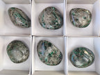 Polished Emerald Mica In Matrix Free Forms x 6 From Mutoko, Zimbabwe - Toprock Gemstones and Minerals 