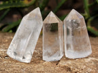 Polished Clear Quartz Crystals x 35 From Madagascar - Toprock Gemstones and Minerals 