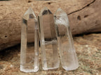 Polished Clear Quartz Crystals x 35 From Madagascar - Toprock Gemstones and Minerals 