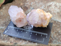 Natural Amethyst Spirit Quartz Clusters x 12 From Boekenhouthoek, South Africa