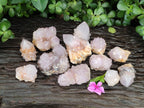 Natural Amethyst Spirit Quartz Clusters x 12 From Boekenhouthoek, South Africa - Toprock Gemstones and Minerals 