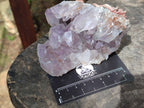 Natural Jacaranda Amethyst Quartz Clusters x 4 From Mumbwa, Zambia - Toprock Gemstones and Minerals 
