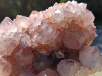 Natural Ametrine Cactus Spirit Quartz Clusters x 2 From South Africa
