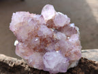Natural Ametrine Cactus Spirit Quartz Clusters x 2 From South Africa - Toprock Gemstones and Minerals 