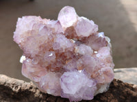 Natural Ametrine Cactus Spirit Quartz Clusters x 2 From South Africa