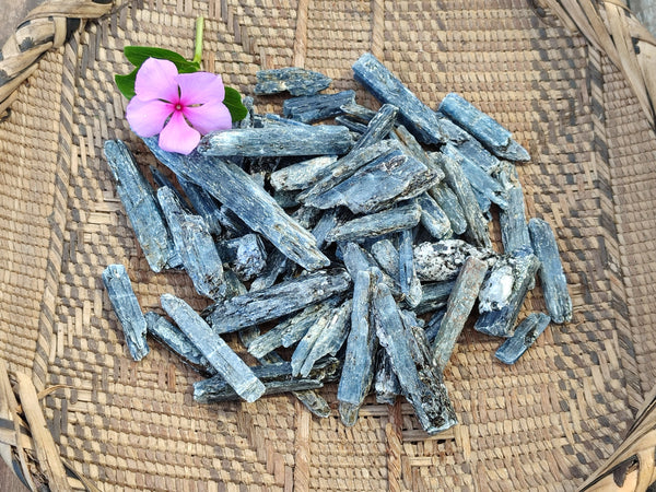 Natural Kyanite Crystals x 1.53 Kg Lot From Karoi, Zimbabwe