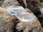 Polished Double Terminated Quartz Crystals x 35 From Madagascar - Toprock Gemstones and Minerals 