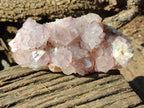 Natural Dark Amethyst Spirit Quartz Clusters x 3 From Boekenhouthoek, South Africa - Toprock Gemstones and Minerals 