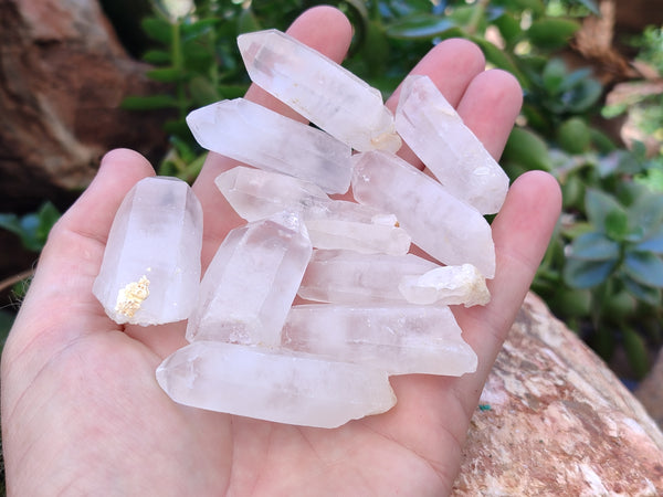 Natural Mine Run Quartz Crystals x 70 From Madagascar
