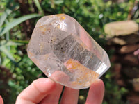 Polished Frosted Quartz Crystal Points x 4 From Madagascar