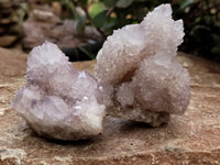 Natural Amethyst Spirit Quartz Clusters x 12 From Boekenhouthoek, South Africa - Toprock Gemstones and Minerals 