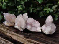 Natural Amethyst Spirit Quartz Clusters x 12 From Boekenhouthoek, South Africa - Toprock Gemstones and Minerals 