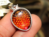Polished Baltic Amber Earring and Pendant Sets on Sterling Silver - Sold Per Set - From Poland