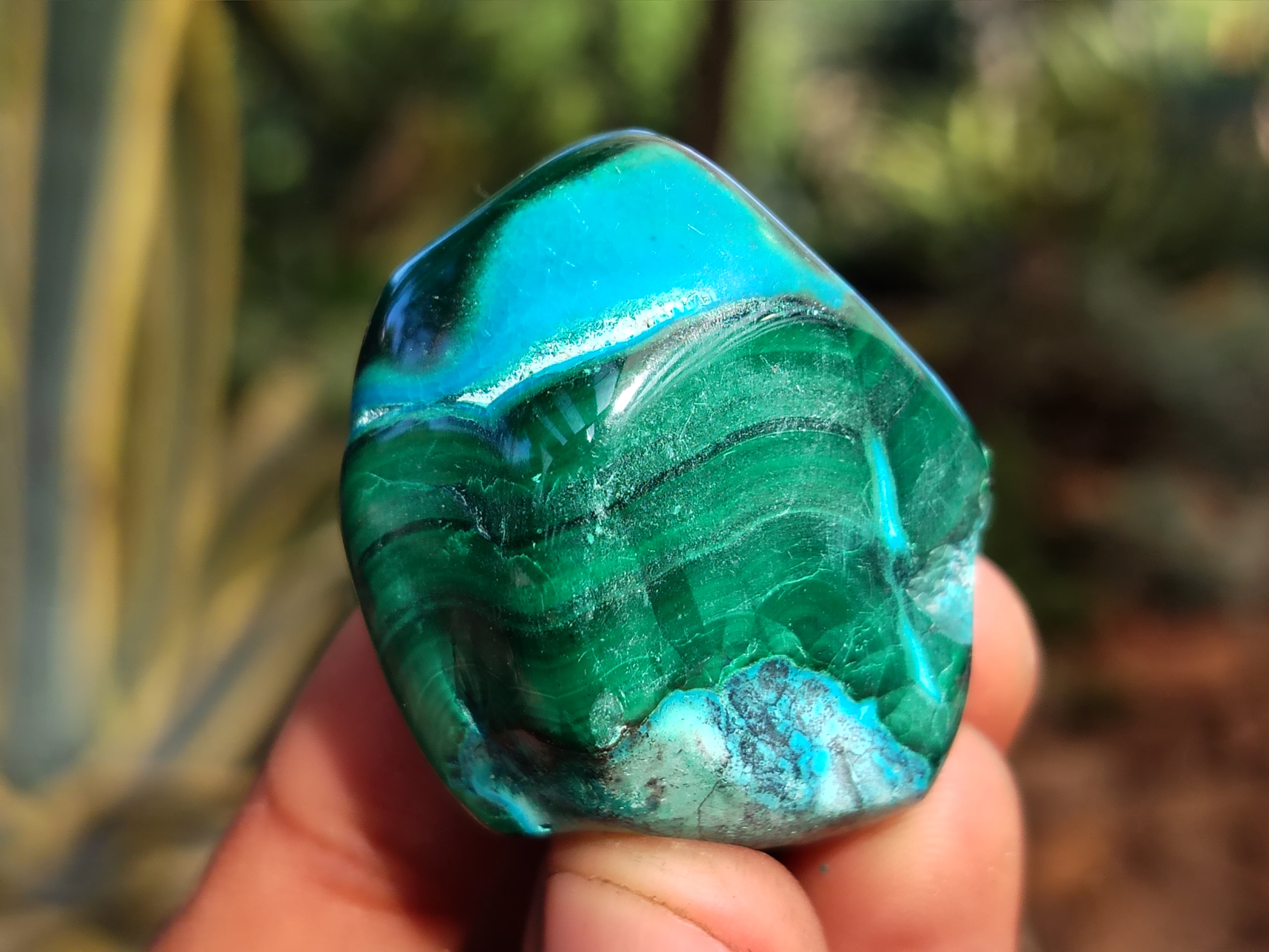 Polished Malacolla Free Forms - Sold per 250 Gram Bag - From Kalukundi Mine, Congo - Toprock Gemstones and Minerals 