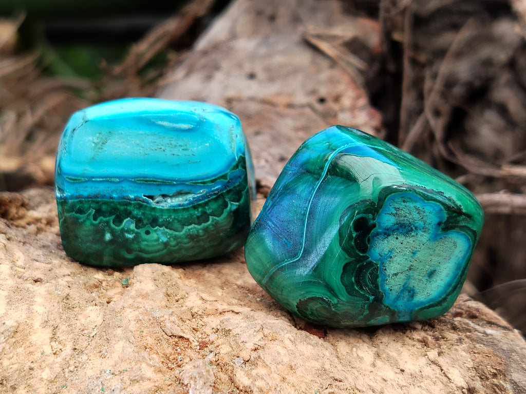 Polished Malacolla Free Forms - Sold per 250 Gram Bag - From Kalukundi Mine, Congo - Toprock Gemstones and Minerals 