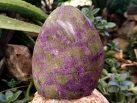 Polished Stichtite Standing Free Forms x 2 From Barberton, South Africa - Toprock Gemstones and Minerals 