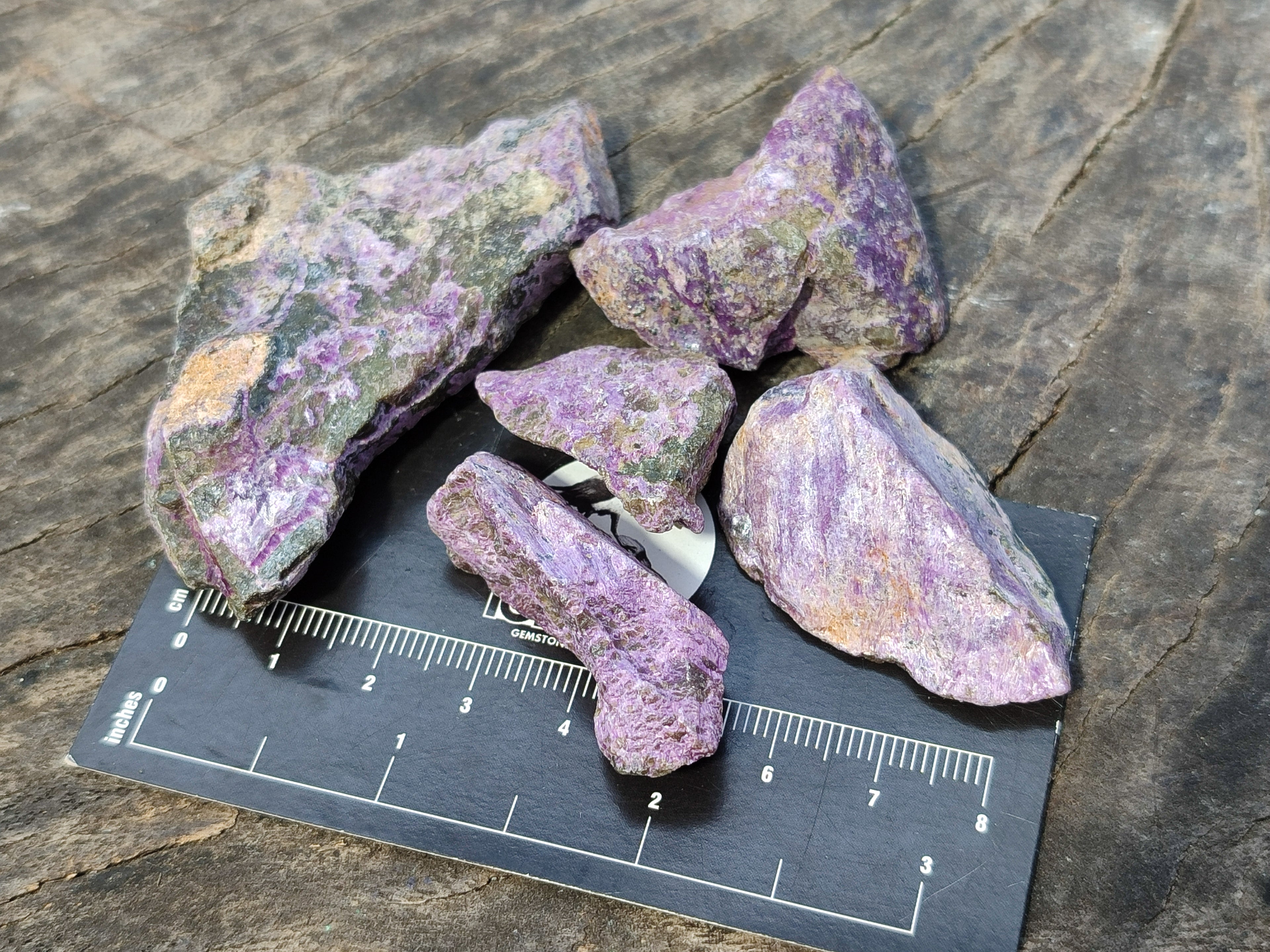 Natural Stichtite Cobbed Specimens x 2.02 Kg Lot - From Barberton, South Africa - Toprock Gemstones and Minerals 