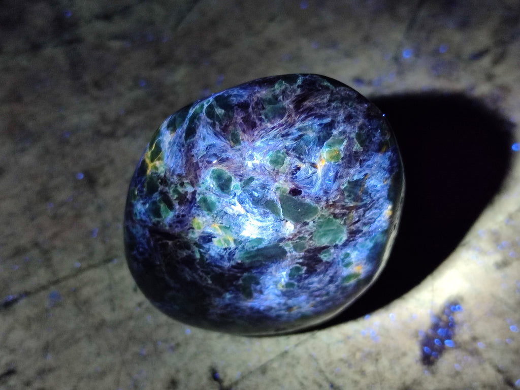 Polished Emerald Mica In Matrix with Ruby Corundum Standing Free Forms x 4 From Mutoko, Zimbabwe - Toprock Gemstones and Minerals 