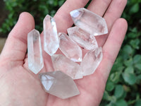 Polished Double Terminated Quartz Crystals x 35 From Madagascar