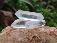 Polished Double Terminated Quartz Crystals x 35 From Madagascar