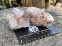 Natural Amethyst Spirit Quartz Crystals x 12 From Boekenhouthoek, South Africa