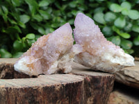 Natural Amethyst Spirit Quartz Crystals x 12 From Boekenhouthoek, South Africa