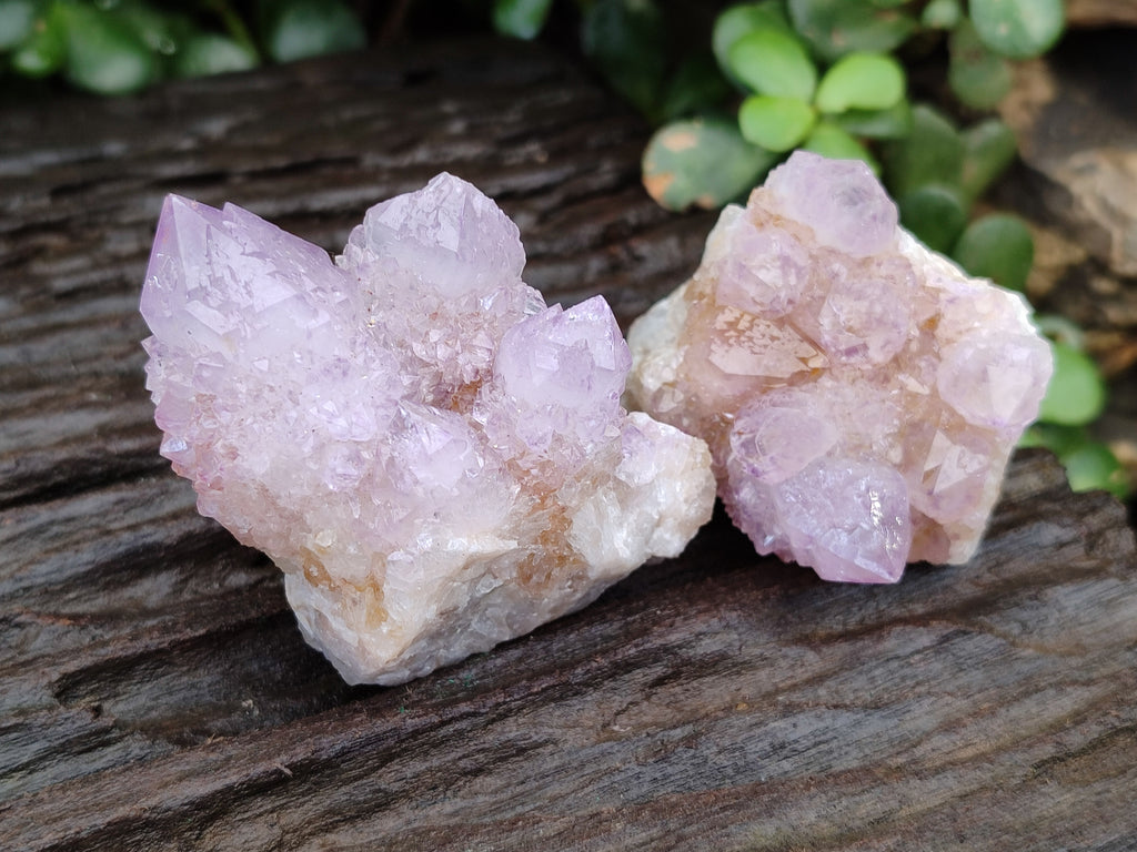 Natural Amethyst Spirit Quartz Crystals x 12 From Boekenhouthoek, South Africa - Toprock Gemstones and Minerals 