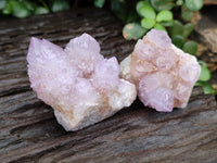 Natural Amethyst Spirit Quartz Crystals x 12 From Boekenhouthoek, South Africa