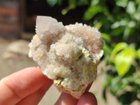 Natural Ametrine Spirit Quartz Clusters x 12 From Boekenhouthoek, South Africa
