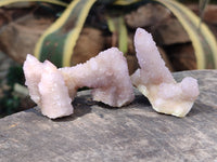Natural Ametrine Spirit Quartz Clusters x 12 From Boekenhouthoek, South Africa