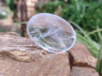 Polished Clear Quartz Crystal Palm Stones x 35 From Madagascar - Toprock Gemstones and Minerals 