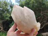 Natural Quartz Clusters x 3 From Madagascar