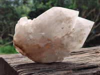 Natural Quartz Clusters x 3 From Madagascar