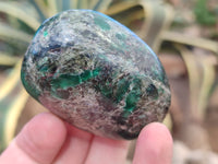 Polished Emerald Mica In Matrix Free Forms x 6 From Mutoko, Zimbabwe - Toprock Gemstones and Minerals 