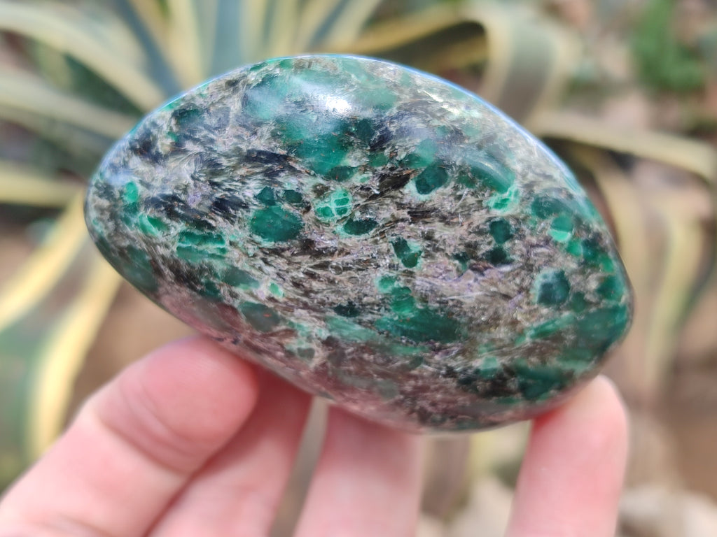 Polished Emerald Mica In Matrix Free Forms x 6 From Mutoko, Zimbabwe - Toprock Gemstones and Minerals 