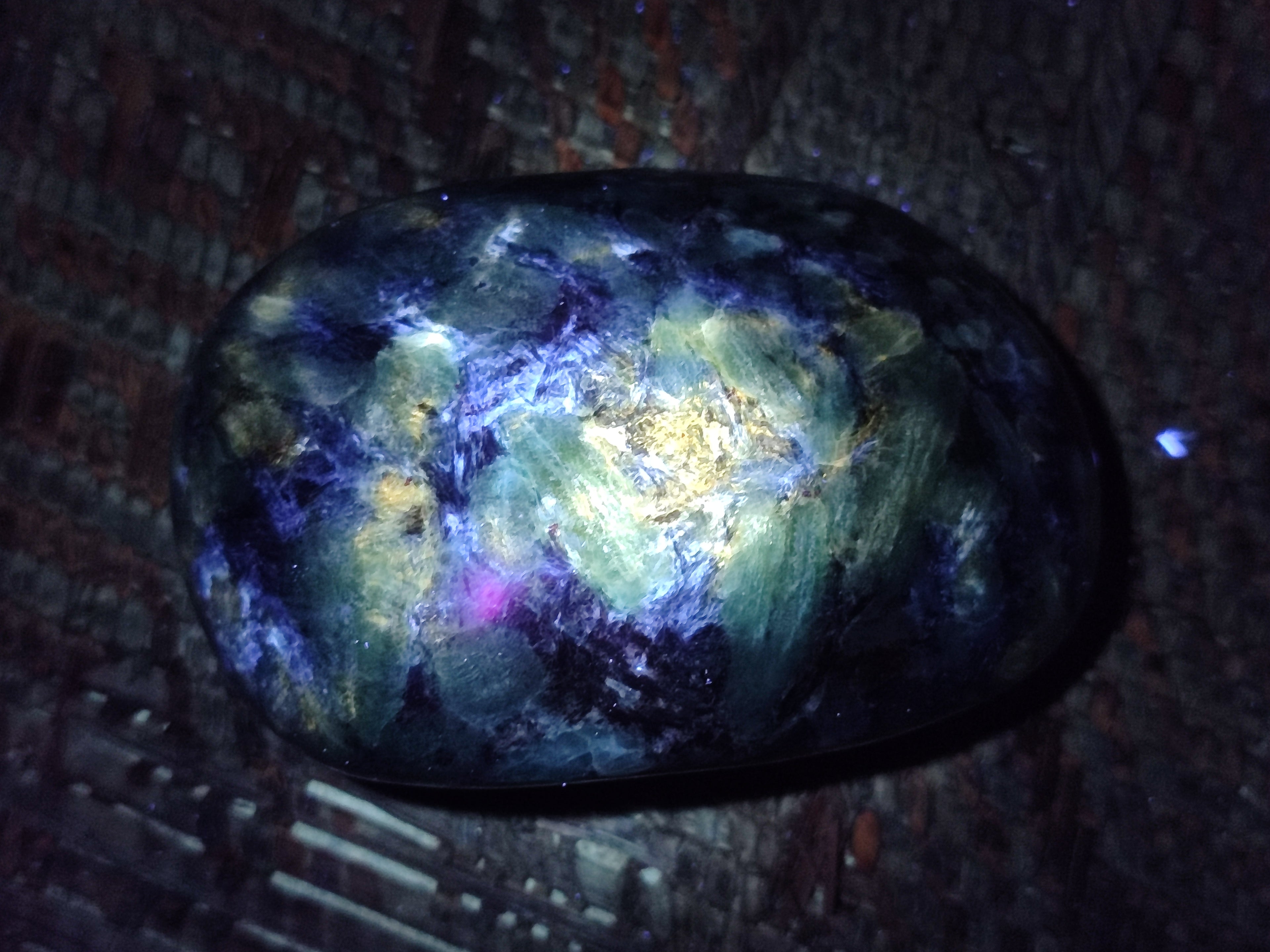 Polished Emerald Mica In Matrix Free Forms x 6 From Mutoko, Zimbabwe - Toprock Gemstones and Minerals 