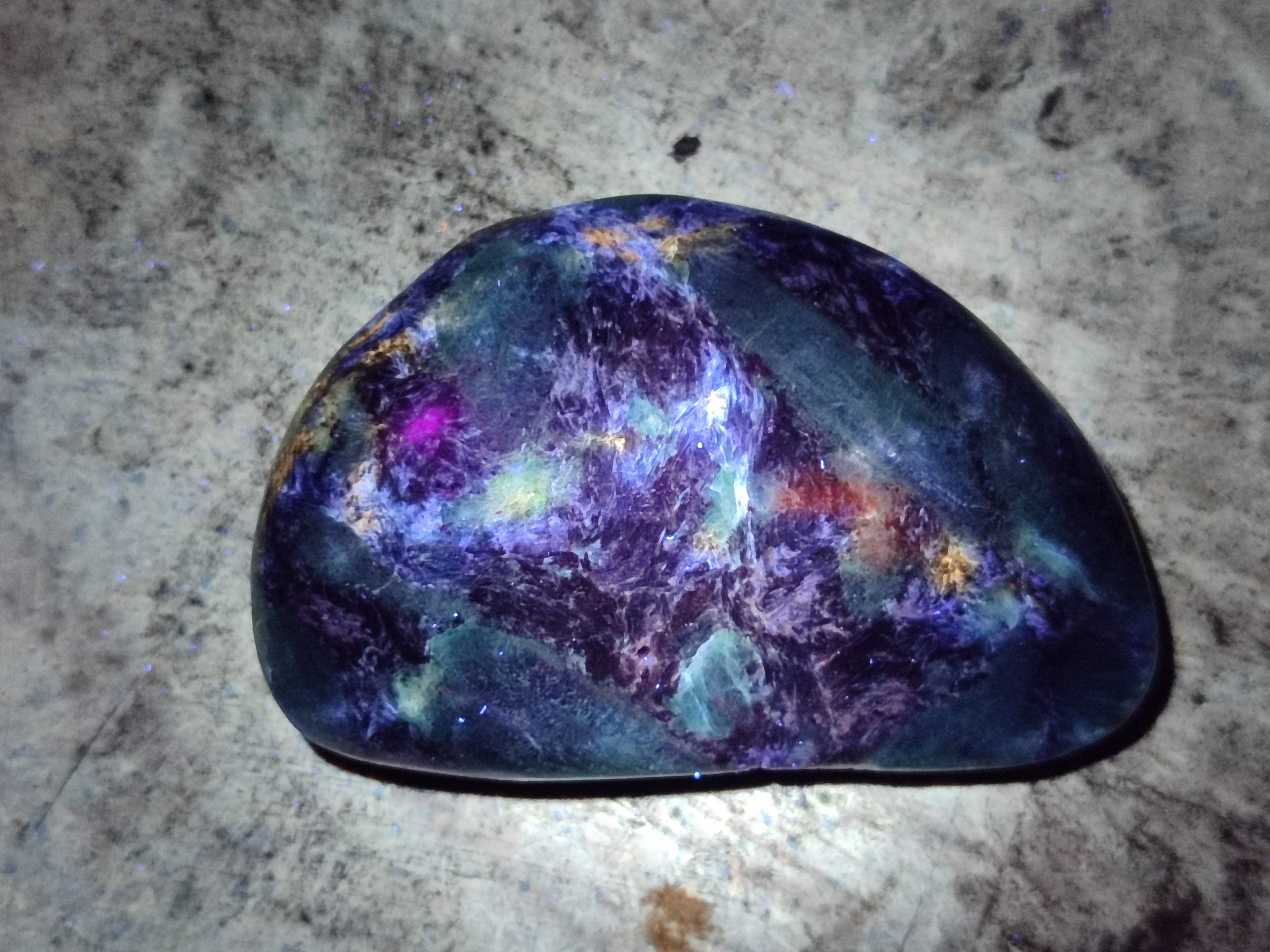 Polished Emerald Mica In Matrix Free Forms x 6 From Mutoko, Zimbabwe - Toprock Gemstones and Minerals 