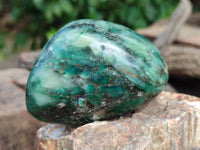Polished Emerald Mica In Matrix Free Forms x 6 From Mutoko, Zimbabwe - Toprock Gemstones and Minerals 