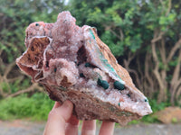 Natural Ball Malachite On Dolomite Matrix Specimens x 2 From Kambove, Congo