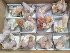 Natural Ametrine Spirit Quartz Clusters x 12 From Boekenhouthoek, South Africa - Toprock Gemstones and Minerals 