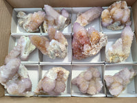 Natural Ametrine Spirit Quartz Clusters x 12 From Boekenhouthoek, South Africa - Toprock Gemstones and Minerals 