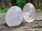 Polished Mix Rose, Blue, Lavender Quartz Palm Stones x 24 From Ambatondrazaka, Madagascar - Toprock Gemstones and Minerals 