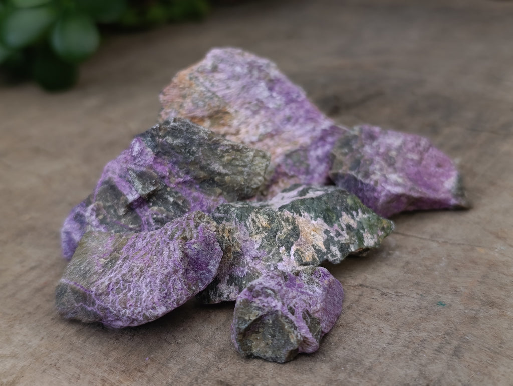 Natural Stichtite Cobbed Specimens x 2.02 Kg Lot - From Barberton, South Africa - Toprock Gemstones and Minerals 