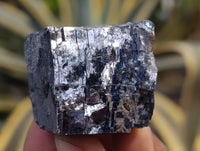Natural Silver Lead Galena Specimens x 8 From Namibia