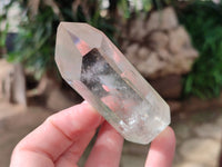 Polished Quartz Crystal Points with Chlorite Inclusions x 6 From Madagascar